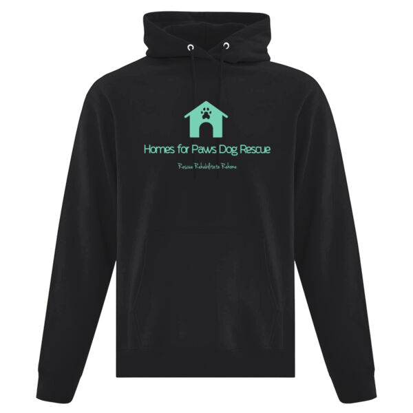 Unisex Hoodie Teal Logo Thumbnail